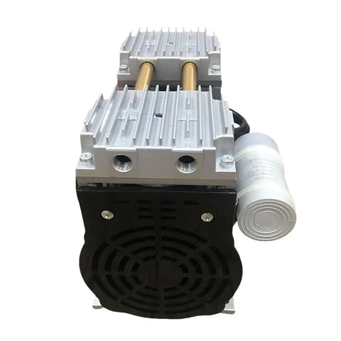 Industrial Oil Free Vacuum Pump Silent Piston Vacuum Machine For Lab And Industrial Use Small Negative Pressure System With Aluminum Alloy Casing Energy Saving Motor Lightweight Design Yp-1200H Single Tube Model
