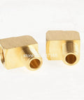 Durable Brass Hose Fitting Elbow For One Eighth Inch One Quarter Inch And Three Eighth Inch NPT Male And Female 90 Degree Connector Garden Hose Joint Weatherproof No Fuss Built To Last Easy Install, brass elbow fitting