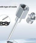 Beast Of A Heavy Duty Grease Needle Tip Dispenser With Alloy Screw Thread Waterproof Build, precise lubrication.