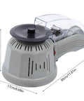Automatic Ribbon Cutting Machine With Adjustable 6 To 60 Mm Cutting Length And 3 To 25 Mm Tape Width, carousel round tape dispenser