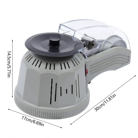 Automatic Ribbon Cutting Machine With Adjustable 6 To 60 Mm Cutting Length And 3 To 25 Mm Tape Width, carousel round tape dispenser