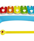 Super Fun Musical Xylophone Pull Toy for Toddlers and Kiddos with colorful keys and yellow mallet, ideal for motor skill development.