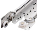 Two Section Drawer Slides Pair For Keyboard Trays And Small Cabinets No Squeak Glide Quiet Operation