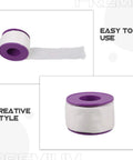 PTFE Thread Seal Tape For Metal Pipes And Threads, Heavy Duty Sealant That Stays Tight At High Temps And Corrosion, Leakproof For Emergency Repairs And Everyday Plumbing Jobs roll on spool