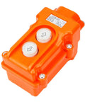 Up Down Momentary Hoist Pushbutton Switch CoB31 AC250V 15A AC380V 10A Heavy Duty Crane Control Button close-up view