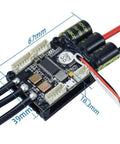 Dope 50A Mini FSESC 4.20 Electric Skateboard Speed Controller With Aluminum Heat Sink 12S Ready ESC 4.12 Upgrade Tough MOSFETs size view