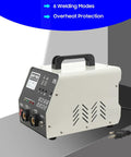 Spot Welder Dent Repair Kit For Auto Body 110V 3800A High Power Weld Tool With 6 Welding Modes shown on a gray surface