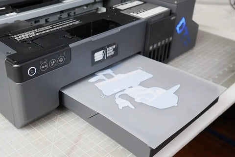 Printer with Transfer Film Roll Bundle For DTF Printing With 23.6 Inch By 328 Foot PET Film