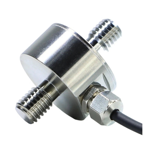 Mini Load Cell Double Bolt Force Sensor for Tension and Compression, 10kg, 50kg, 100kg, ideal for industrial automation