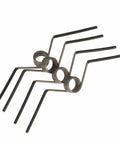 Pack of four Self Opening Door Hinge Spring With Reverse Acting Design For Half Inch And Five Eighth Inch Radius Hinges