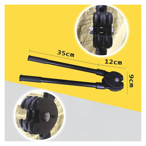 Portable Banding Strapping Tool With Ergonomic Ratchet Handle For Heavy Duty Packaging dimensions 35cm x 12cm x 9cm