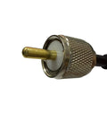Coaxial cable connector for RF Noise Suppression Choke For Amateur Radio Antennas With Built In RFI Filter To Clean Signals Lower Interference