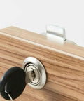 Heavy Duty Cam Lock For Furniture Drawers And Cabinets With Two Keys, Built Tough As Nails Zinc Alloy Security Latch for storage