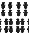 20 Pack Drip Irrigation Air Release Valve Vacuum Relief Valve for Automated Farm Irrigation, Pro Grade Durable PP Material