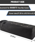 Beefed Up Tow Bar Cover That Fits Aladdin Aventa LX Aventa II Alpha Karbar And NSA Ready Brute Elite II 27.59x10.16in size