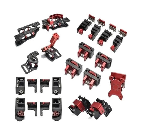 Rugged Aluminum Upgraded Parts Kit For 3D Printer Featuring Pre Drilled Holes And Heavy Duty All Metal Diy Frame Setup That Delivers Rock Solid Stability And Sick Print Results Every Single Time