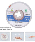 5 Pcs Desoldering Wick Solder Braid For PCB Repair And BGA Components No Clean Copper Wire 3mm x 1.5m