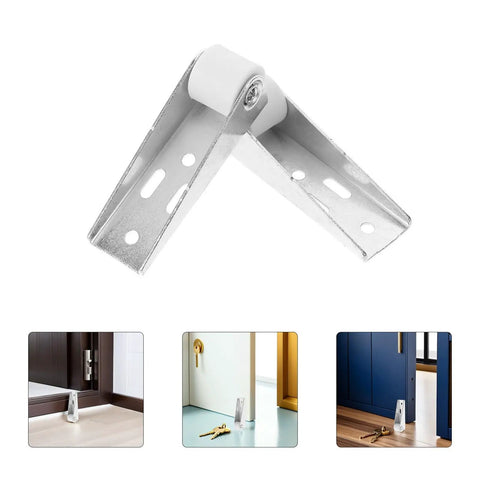 12 Piece Sliding Cabinet Door Rollers With Silent Nylon Wheels And Heavy Duty Steel Design For Rolls Like Butter, close-up view.