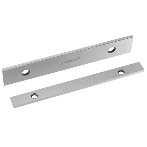 10 Pairs 1/8 X 6 Inch Machinist Parallels Set, Pro Grade Heavy Duty Steel Parallel Bars With 2 Holes, Hardened Precision Straightedge Blocks, Built To Last From 1/2 Inch To 1-5/8 Inch