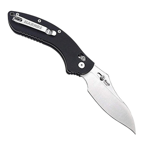 EDC Folding Knife With 14C28N Satin Blade, Rugged G10 Handle, Two Position Pocket Clip For Camping And Everyday Carry, Model CK3502