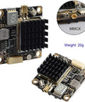 Long Range 5.8GHz FPV VTX With Switchable 250mW 500mW 1000mW 2000mW Output, Built-In Microphone, OSD Smart Audio, MMCX, UART