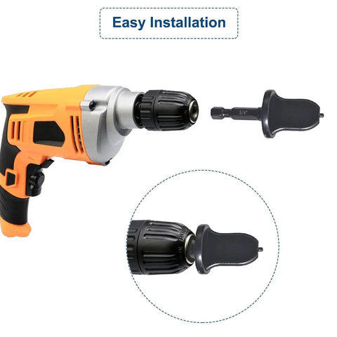 5 Piece Swaging Drill Bit Set For Copper Pipe Flaring, Portable Tube Expander Kit attached to electric drill