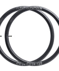 Two Pack 27 Inch Bike Tubes Fit 27x1 1/4 to 1 3/8 AV32mm Schrader Valve 32/37-630 Durable Butyl Rubber With Reliable Seal