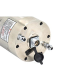 Workhorse CNC Water Cooling Spindle Motor Pumping Out Killer 6.5KW Milling Power electrical connection close-up view