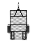 Heavy Duty Rc Car Metal Trailer Cargo Hauler Rack Kickass Upgrade Kit Compatible With Trx4m Scx24 Fcx24 1/18 Scale Rtr Trucks front view with mesh design.