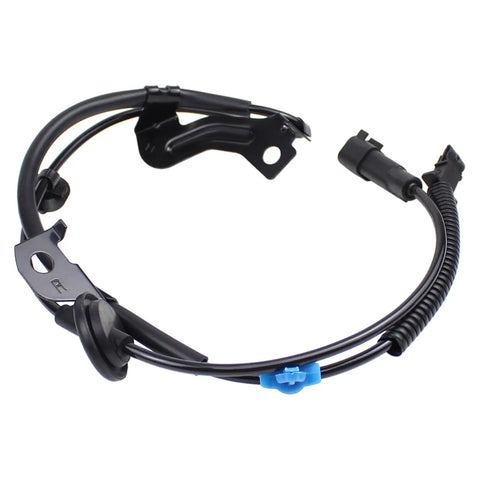 Front Rear Axle Abs Wheel Speed Sensor Pair For Jeep Patriot Compass 4WD Dodge Caliber 2007 To 2016 with connector and mounting clips.