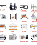 Heavy Gauge Mini Electric Forklift 2500 Lb Pallet Stacker Built Tough As Nails With Bright Led Safety Lights various attachment types