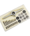 31Pcs HSS Tap And Die Set For Precision Metric Threads M1 To M2.5 Compact Handy Tool Kit For Model Making Watchmaking And Engineering Easy Carry For On The Go Thread Repair, case view
