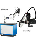 Vertical and Universal Electric Universal Button Tapping Machine Workhorse With Automatic CNC Servo Threading And Chuck For M3 To M20.