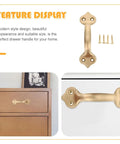 Brass Cabinet Handle 125mm Center To Center Matte Finish Modern Door Pulls For Wardrobe