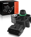 Engine MAP Sensor Absolute Pressure For GM Trucks And SUVs Fits Canyon Envoy Savana Sierra Terrain Yukon 2008 To 2021 Including 1500 2500 3500 HD Direct Fit Premium Replacement Workhorse Quality black sensor with connector