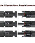 Heavy Duty Solar Crimping Tool Kit With Pliers For 2.5 4 6 Mm2 Solar Cable Connectors And Male Female Connectors in black