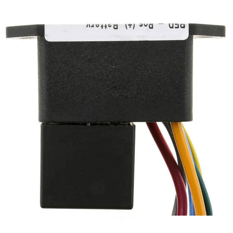 Upgrade Your Ride With This Heavy Duty Engine Cooling Fan Module top view showing connectors and wiring for easy swap installation.