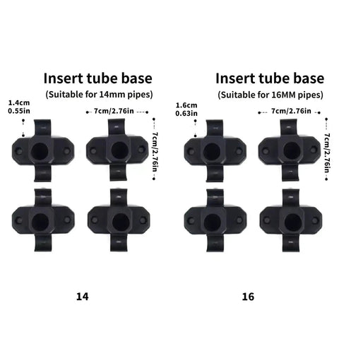 Ergonomic Leg Connectors For Outdoor Furniture Nylon Hardware With Pre Drilled Holes Easy Setup And Stable Wobble Free Design