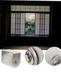Heavy Duty Sliding Door Roller With Silent Nylon Wheel For Quiet Gate Glide, Track Mounted Guide Roller, Stainless Steel Construction