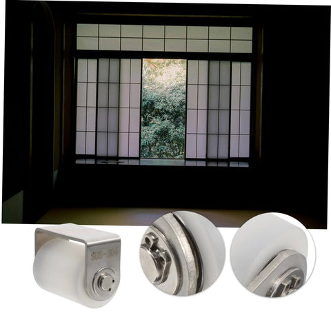 Heavy Duty Sliding Door Roller With Silent Nylon Wheel For Quiet Gate Glide, Track Mounted Guide Roller, Stainless Steel Construction