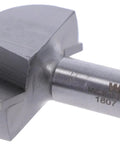 Carbide Tipped Cove Router Bit 3/4 Inch Radius 2 Inch Diameter 7/8 Inch Cutting Length 1/2 Inch Shank B3 Bearing For Decorative Edge Profiles For DIY Woodworking Projects