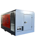 Zero Hassle Heavy Duty Oil Free Air Compressor With Truly Silent Rotary Setup High Pressure Airflow For Garage Workshop and Industrial Jobs Smooth All Day Long Power viewed from side angle showing red and gray finish with air outlets.