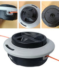 2 Pack C26-2 Dual Line Trimmer Head Replacement 4002 710 2169 for Compatible Gas String Trimmers Auto Cut 0.095 Inch Line