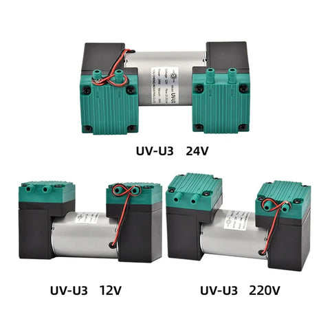 Heavy Duty 15 Liter Electric Diaphragm Vacuum Pump Creating Serious Negative Pressure At 90Kpa With High Flow Capabilities For Industrial Fluid Transfer Applications And Robust Suction Tasks