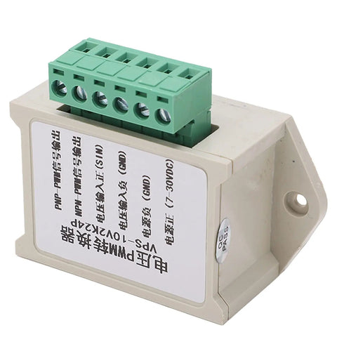 Voltage To PWM Converter For 0 To 5V Or 0 To 10V Inputs, Converts To 0 To 100 Percent PWM Output For Smooth Motor Speed Control