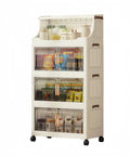 Clear Stackable Storage Bins With Lids And Rack 174 Qt Total Capacity 4 Tier Or 5 Tier Foldable Pantry Organizer