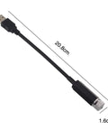 USB Star Projector Night Light With Adjustable Romantic Sky Projection cable length dimensions