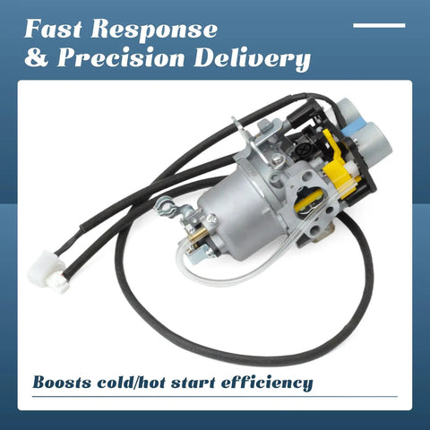 Carburetor Replacement Kit For 5000W Dual Fuel Inverter Generator 71367 70143 With Gaskets And Fuel Line, top view