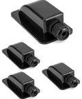 4 Pack IP68 Solar Cable Entry Gland, Waterproof ABS 1 Way Cable Housing for RV, Caravan, Marine & Solar Panel Roof Installations