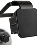 2 Inch Hitch Cover With Flag Design, Universal Receiver Tube Plug for Trailer Hitches, sleek black design